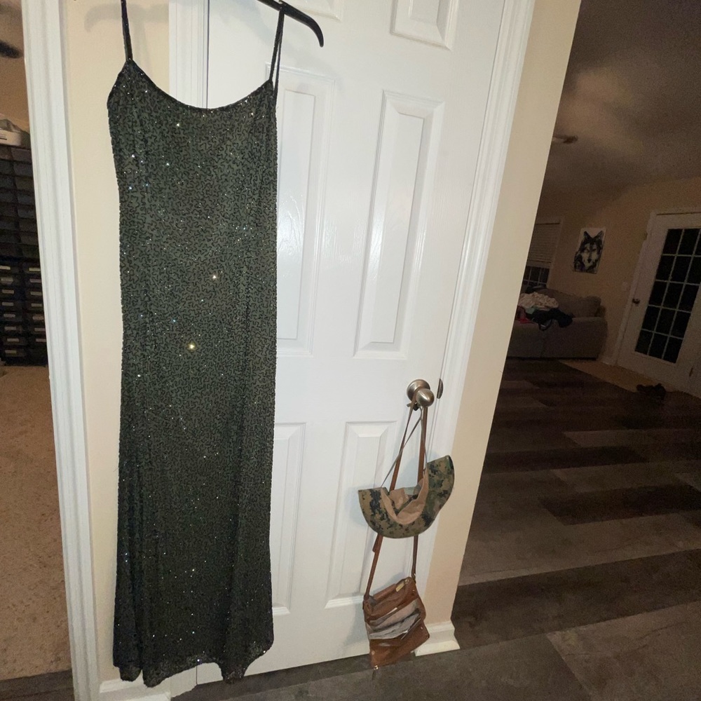 Vintage Cache Beaded Gown